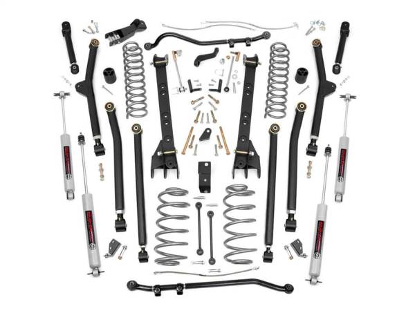 Rough Country - 2005 - 2006 Jeep Rough Country X-Series Suspension Lift Kit w/Shocks - 63830