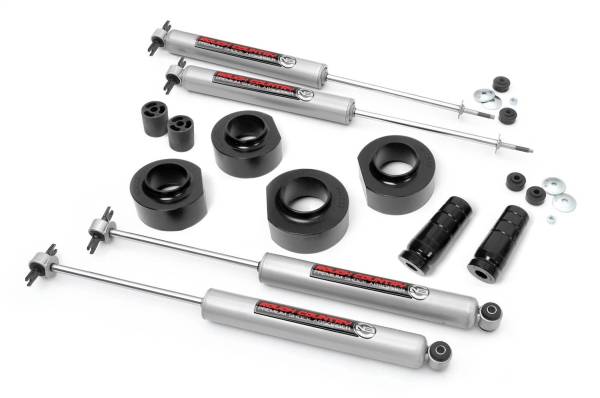 Rough Country - 2000 - 2006 Jeep Rough Country Suspension Lift Kit w/Shocks - 65030