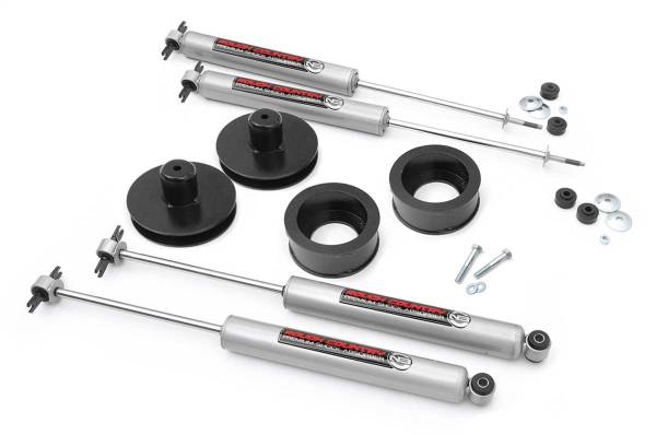 Rough Country - 2000 - 2006 Jeep Rough Country Suspension Lift Kit w/Shocks - 65830