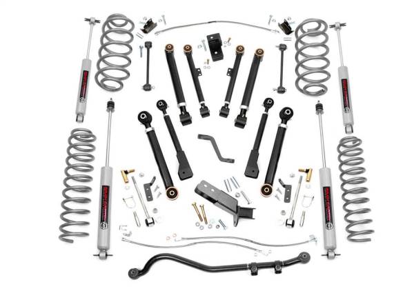 Rough Country - 2000 - 2006 Jeep Rough Country X-Series Suspension Lift Kit w/Shocks - 66220