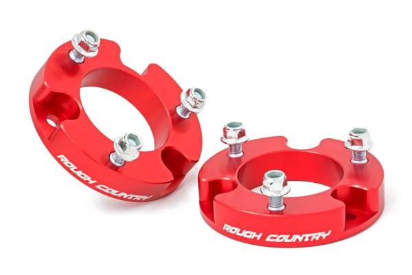 Rough Country - 2005 - 2022 Toyota Rough Country Front Leveling Kit - 744RED