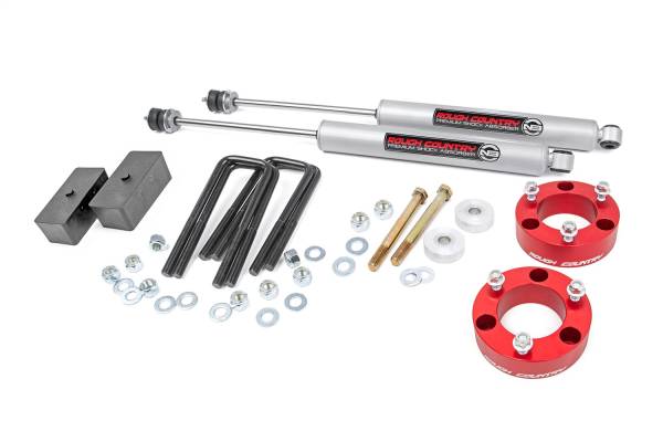 Rough Country - 2005 - 2022 Toyota Rough Country Suspension Lift Kit - 74530RED