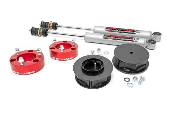 Rough Country - 2003 - 2014 Toyota Rough Country Suspension Lift Kit w/Shocks - 76530RED