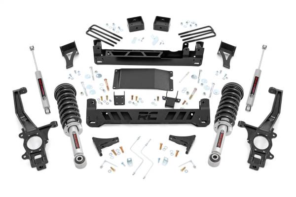 Rough Country - 2005 - 2021 Nissan Rough Country Suspension Lift Kit w/Shocks - 87932
