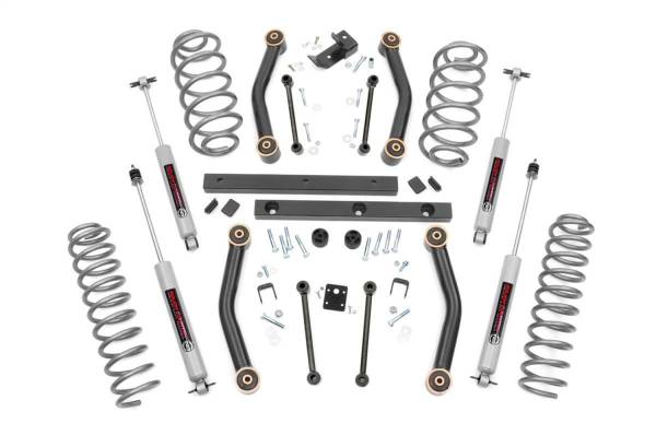 Rough Country - 2000 - 2002 Jeep Rough Country X-Series Suspension Lift Kit w/Shocks - 90630