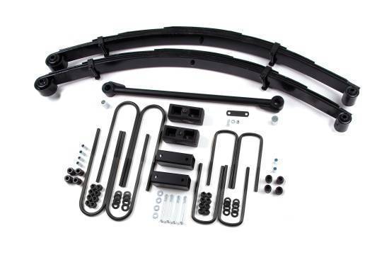 Zone - 2000 - 2004 Ford, 2019 - 2020 Ram ZONE 4" Suspension Lift Kit w/ Nitro Shocks 1999-2004 F-250/F-350 (ZONF2N)