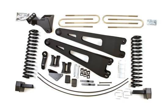 Zone - 2005 - 2007 Ford ZONE 6" Radius Arm Lift Kit w/ Nitro Shocks 2005-2007 F-250/F-350 (ZONF39N)