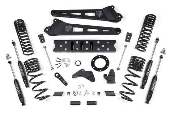 Zone - 2019 - 2022 Ram ZONE 6.5" Radius Arm Kit w/ FOX Shocks 2019-2020 RAM 2500 4WD *Diesel* (ZOND118F)