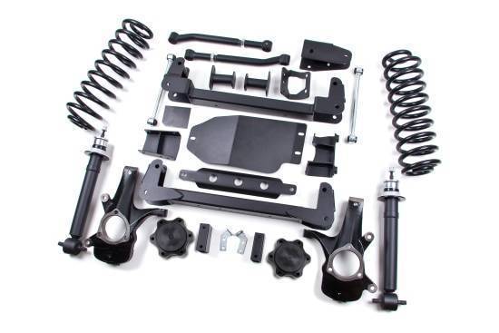 Zone - 2007 - 2012 GMC, Chevrolet ZONE 6.5" Suspension Kit w/ Nitro Shocks 2007-2012 Silverado/Sierra (ZONC6N)