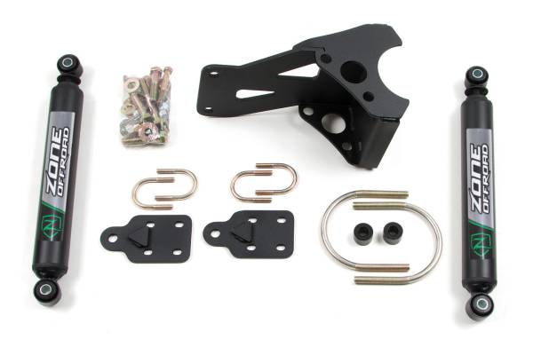 Zone - 2005 - 2022 Ford ZONE Dual Stab Kit - Blk 2005+ Super Duty