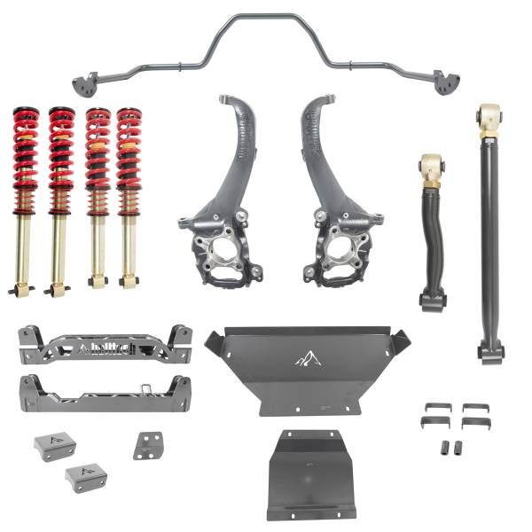 Belltech - Belltech 4-7.5" Lift Kit Inc. Front and Rear Trail Performance Coilovers - 152600HK