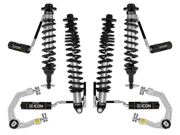 ICON Vehicle Dynamics - ICON Vehicle Dynamics 21-UP BRONCO SASQUATCH 2-3" LIFT STAGE 4 SUSPENSION SYSTEM BILLET - K40014