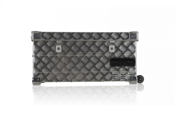 Attica 4x4 - Attica 4x4 Refrigerator 42L/44 Quarts/1.4 Cu.ft Compressor Refrigerator - Aluminum - ATTAL42