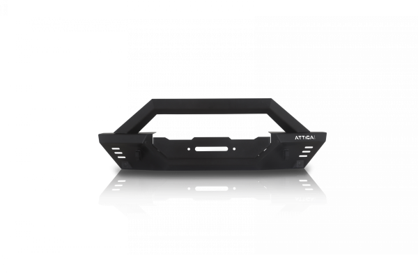 Attica 4x4 - Attica 4x4 Ford Bronco 2021-23 Modular Front Bumper - Black - Powder Coated - Steel - ATTFB01A102-BX
