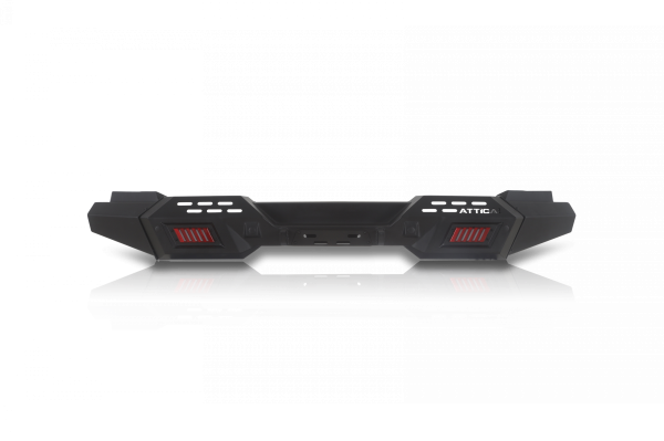 Attica 4x4 - Attica 4x4 Ford Bronco 2021-23 Modular Rear Bumper Wings - Black - Powder Coated - Steel - ATTFB01B102-1-BX