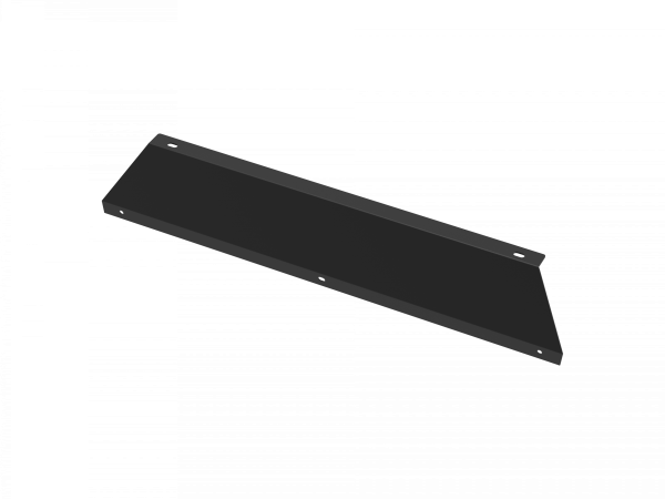 Attica 4x4 - Attica 4x4 Jeep Wrangler JL 2018-23 / Gladiator 2019-23 Front Bumper Skid Plate - Black - ATTJL01A108-1-BX