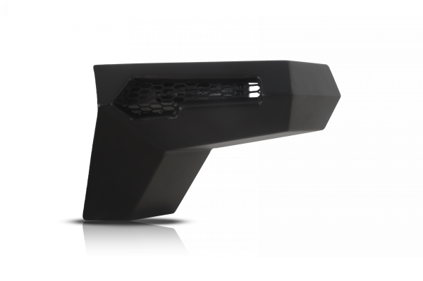 Attica 4x4 - Attica 4x4 Jeep Wrangler JL 2018-23 / Gladiator 2019-23 Modular Front Bumper Wings - Black - ATTJL01A110-1-BX