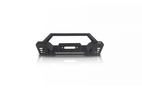 Attica 4x4 - Attica 4x4 Jeep Wrangler JL 2018-23 / Gladiator 2019-23 Modular Front Bumper - Black - ATTJL01A110-BX