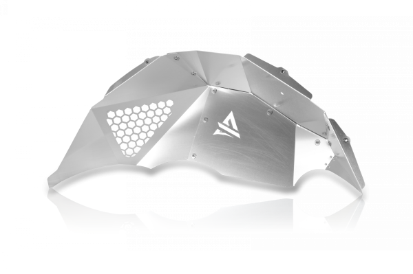 Attica 4x4 - Attica 4x4 Jeep Wrangler JL 2018-23 Inner Fender - Silver - Aluminum - ATTJL01G106-A