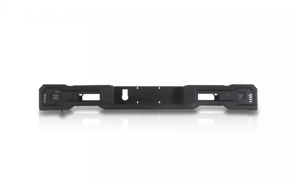 Attica 4x4 - Attica 4x4 Jeep Gladiator JT 2019-23 Rear bumper - Black - Powder Coated - Steel - ATTJT01B103-BX