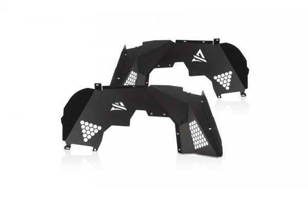 Attica 4x4 - Attica 4x4 Jeep Gladiator JT 2019-23 Inner fender - Black - Powder Coated - Steel - ATTJT01G102-BX