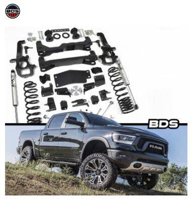 BDS - BDS 4" LIFT KIT 2019+ RAM 1500 W/ AIR RIDE & RAM REBEL 4WD (1641H)