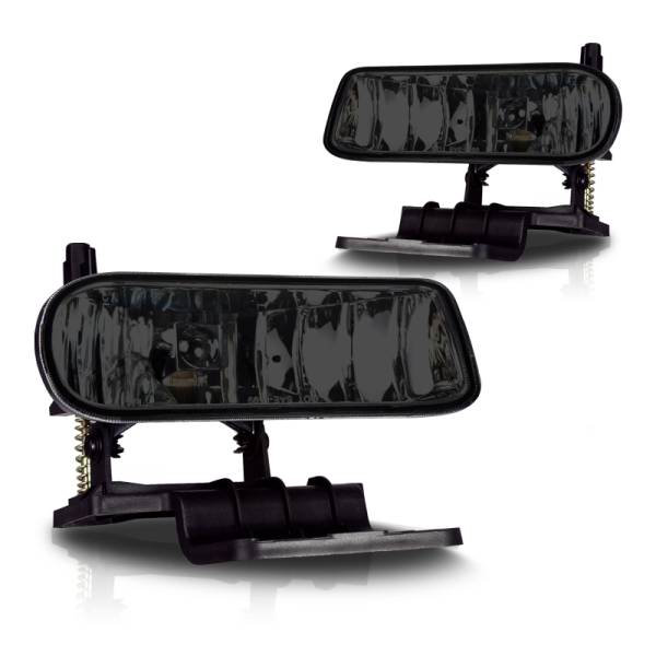 Winjet - Winjet FOG LIGHTS OE/REPLACEMENT STYLE-SMOKE - CFWJ-0125-S