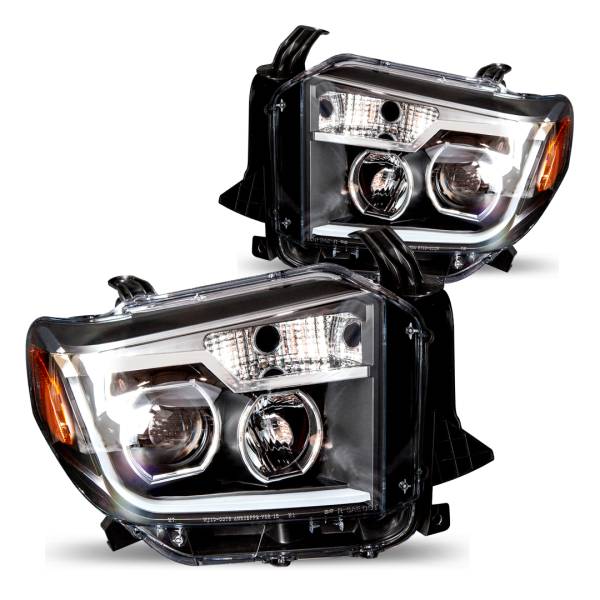 Winjet - RENEGADE PROJECTOR HEADLIGHTS W-SEQUENTIAL TURN SIGNAL-CHROME / CLEAR - CHRNG0376-B-SQ