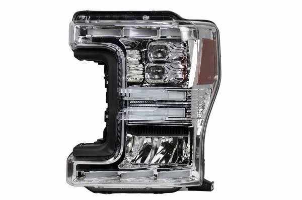 Winjet - RENEGADE LED HEADLIGHTS-CHROME / CLEAR - CHRNG0670-C-SQ