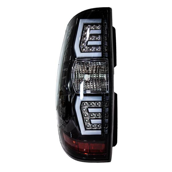 Winjet - RENEGADE LED SEQUENTIAL TAIL LIGHTS-GLOSS BLACK CLEAR - CTRNG0663-GBC-SQ