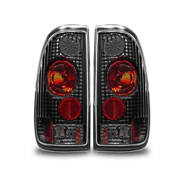 Winjet - Winjet ALTEZZA TAIL LIGHTS-BLACK / CLEAR - CTWJ-0016-BC