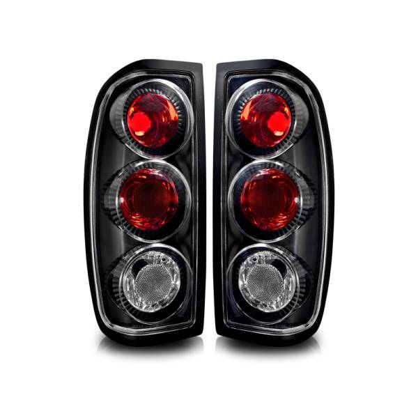 Winjet - Winjet ALTEZZA TAIL LIGHTS-BLACK / CLEAR - CTWJ-0043-BC