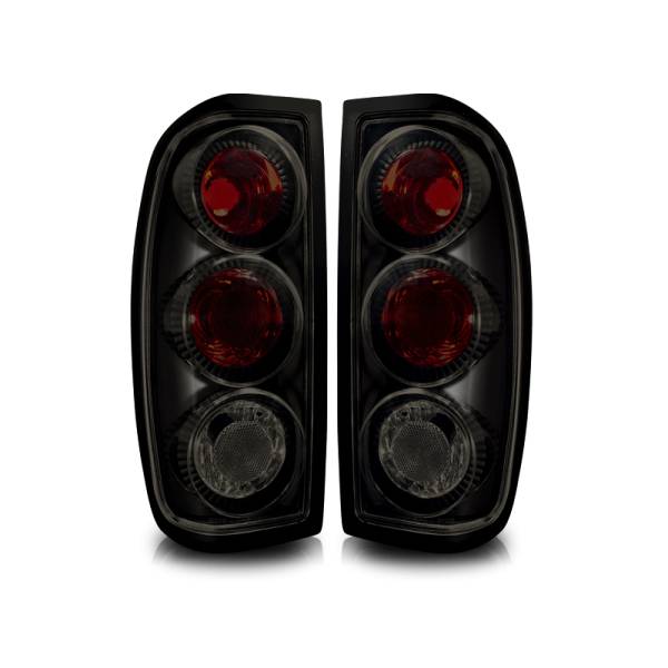 Winjet - Winjet ALTEZZA TAIL LIGHTS-BLACK / SMOKE - CTWJ-0043-BS