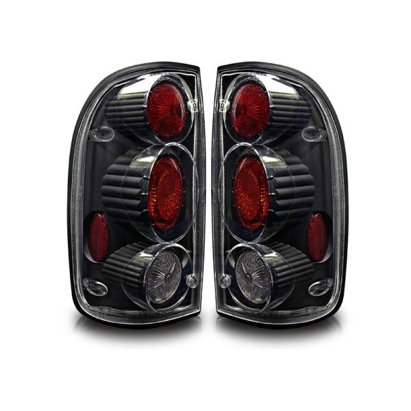Winjet - Winjet ALTEZZA TAIL LIGHTS-BLACK / CLEAR - CTWJ-0046-BC