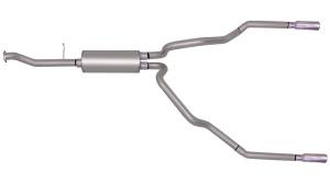 Exhaust - Exhaust Systems - Gibson Performance Exhaust - 2000 - 2007 GMC, Chevrolet Gibson Performance Exhaust Dual Split Exhaust System - 5548