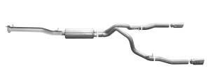2014 - 2018 GMC, Chevrolet Gibson Performance Exhaust Dual Split Exhaust System - 5661