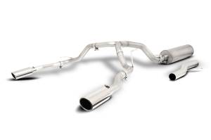 2021 - 2022 Chevrolet Gibson Performance Exhaust Dual Split Exhaust System - 65682