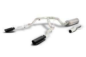 2021 - 2022 Chevrolet Gibson Performance Exhaust Dual Split Exhaust System - 65682B