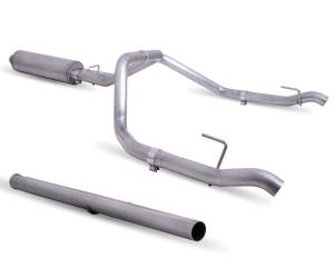 2019 - 2022 GMC, Chevrolet Gibson Performance Exhaust Dual Split Exhaust System - 65698