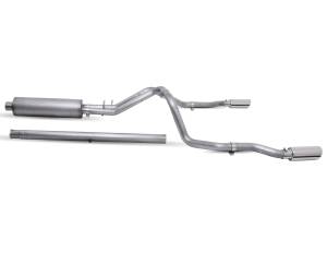 2019 - 2022 GMC, Chevrolet Gibson Performance Exhaust Dual Split Exhaust System - 65699