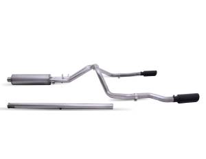 2019 - 2022 GMC, Chevrolet Gibson Performance Exhaust Dual Split Exhaust System - 65699B