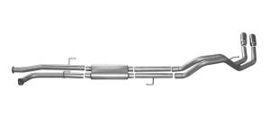 2007 - 2021 Toyota Gibson Performance Exhaust Dual Sport Exhaust System - 7101