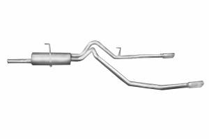 2003 - 2006 Toyota Gibson Performance Exhaust Dual Split Exhaust System - 7400