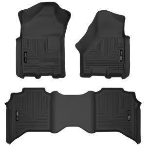 2019 - 2021 Ram Husky Liners Front & 2nd Seat Floor Liners - 53638