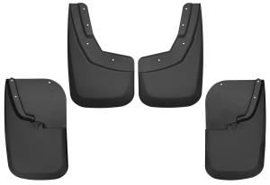 Husky Liners - 2011 - 2016 Ford Husky Liners Front and Rear Mud Guard Set - 56686 - Image 1