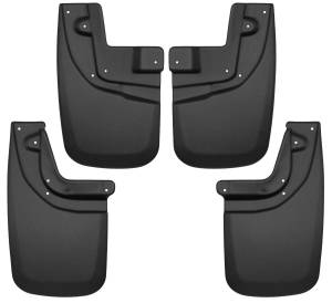 Exterior - Mud Flaps - Husky Liners - 2005 - 2015 Toyota Husky Liners Front and Rear Mud Guard Set - 56936