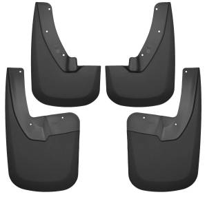 Exterior - Mud Flaps - Husky Liners - 2009 - 2010 Dodge, 2011 - 2022 Ram Husky Liners Front and Rear Mud Guard Set - 58186