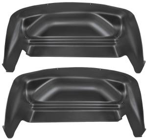 Fenders & Related Components - Fender Liners - Husky Liners - 2007 - 2014 GMC, Chevrolet Husky Liners Rear Wheel Well Guards - 79001