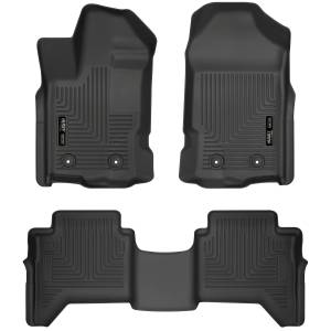 2019 - 2022 Ford Husky Liners Front & 2nd Seat Floor Liners - 94101