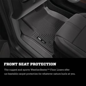 Husky Liners - 2007 - 2014 GMC, Chevrolet Husky Liners Front & 2nd Seat Floor Liners (Footwell Coverage) - 98201 - Image 3